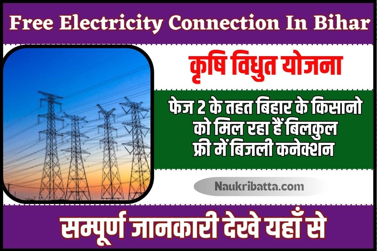 Free Electricity Connection In Bihar