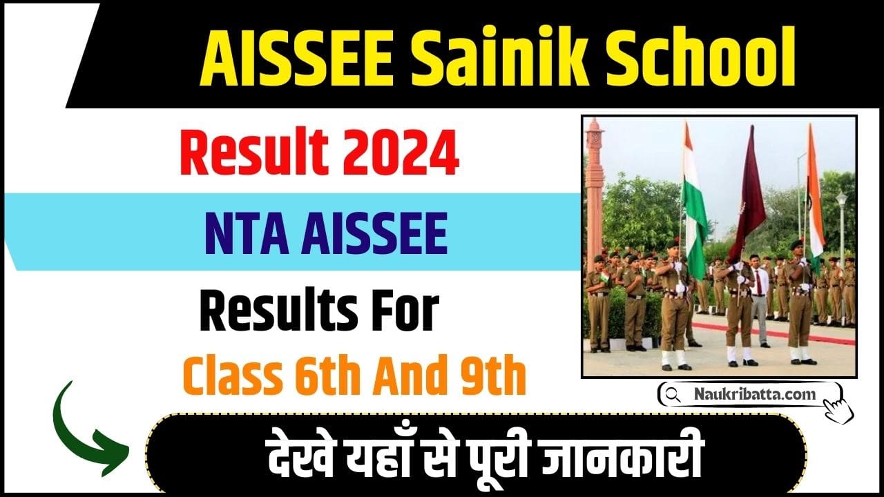 AISSEE Sainik School Result