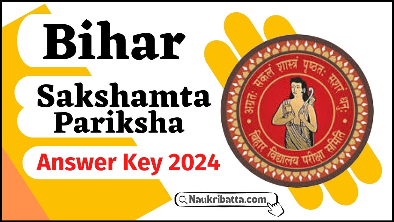 Bihar Sakshamta Pariksha Answer Key