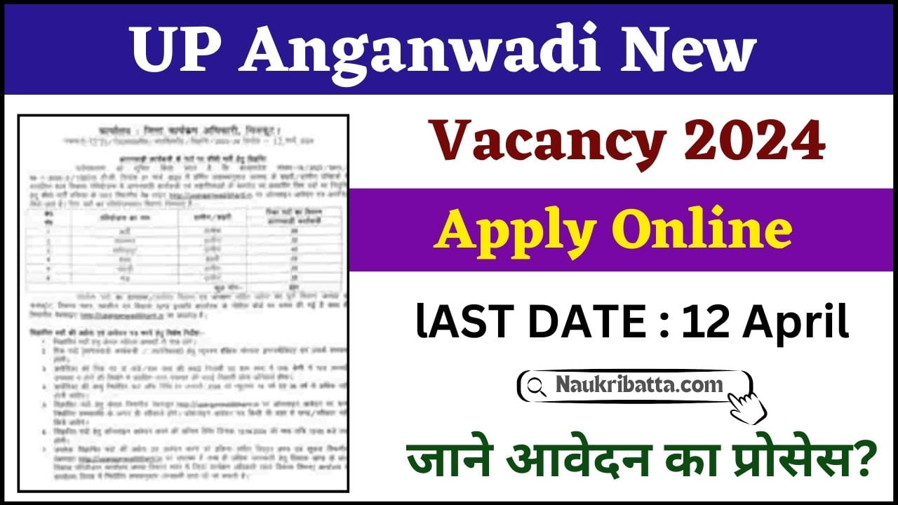 UP Anganwadi New Vacancy